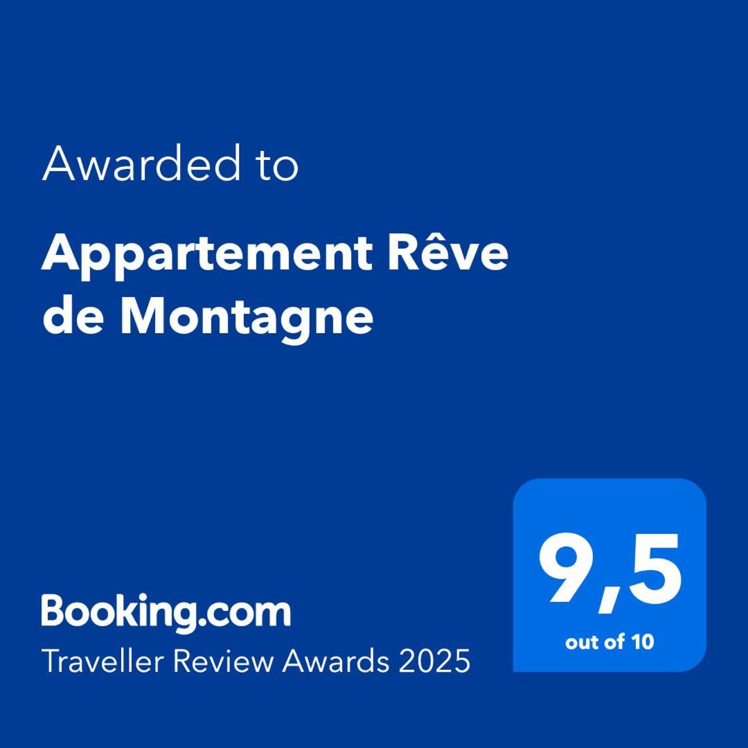 Appartement Reve De Montagne Samoëns Exteriér fotografie